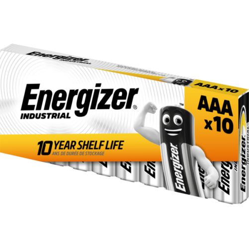 ENERGIZER BATTERIER INDUSTRIAL 10-PACK AAA
