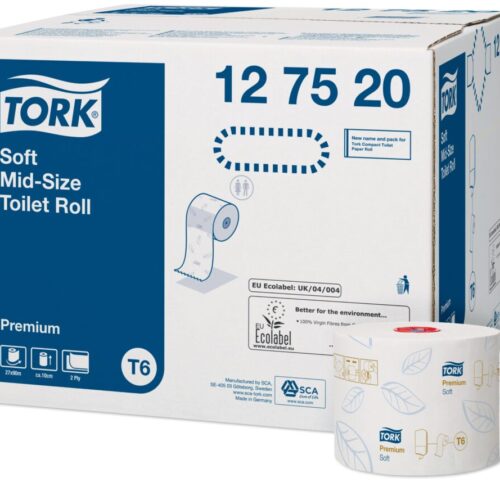 TORK T6 TOALETTPAPPER PREMIUM SOFT 90M/RL