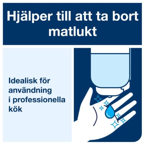 TVÅL TORK FLYTANDE S4 ODOR-CONTROL 1000 ML 6 flaskor